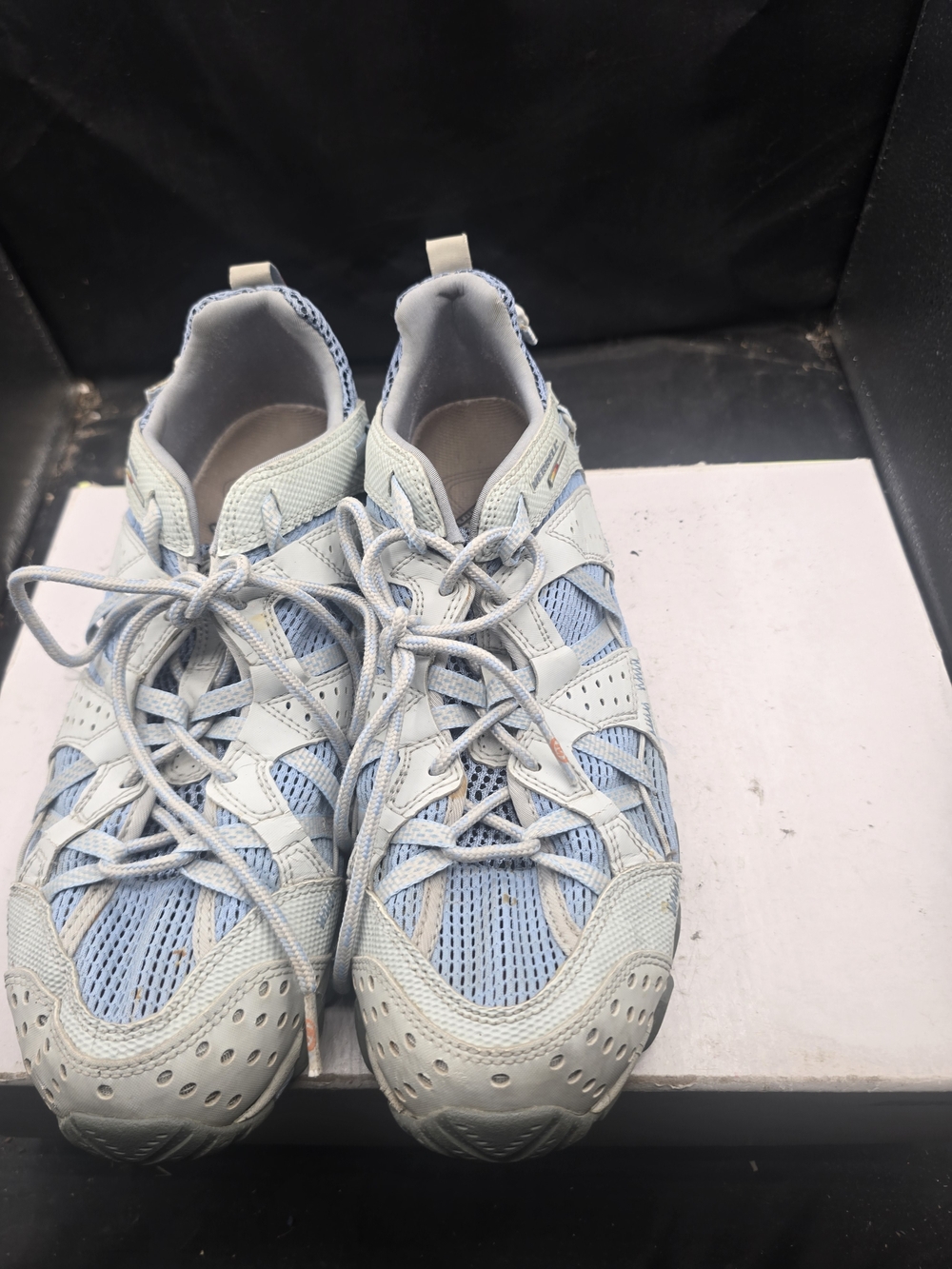 Merrell Women's‎ Light Blue and White Athletic Sneakers